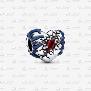Pandora Stranger Things Glow-in-the-dark Heart Charm